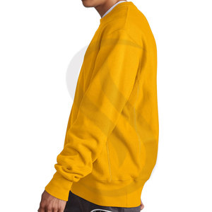 Sweat-shirt d'hiver à manches longues pour homme, nouveau design 2025, 100% coton molletonné, écologique, personnalisable - Product Image 2