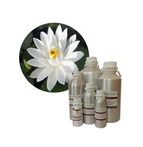 Aceite de loto blanco Nelumbo Nucifera, proveedor al por mayor de India