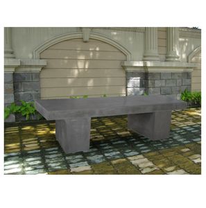 Ensemble de salle à manger moderne personnalisé en fibre de béton facile à nettoyer et étanche pour l'intérieur et l'extérieur mobilier d'extérieur - Product Image 1