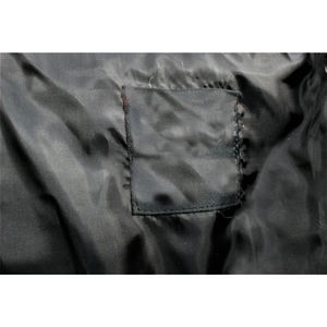 Superbes gilet de motard en cuir véritable pour hommes, gilet sans manches à col en v, Logo personnalisé imprimé - Product Image 4