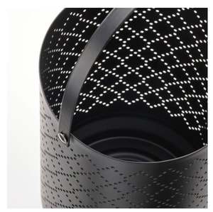 Linterna decorativa hecha a mano de metal negro/marroquí, decoración de bodas para interiores y exteriores, de la mejor calidad, nueva - Product Image 3