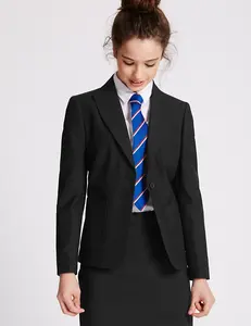 Top Venda de Alta Qualidade UK Uniforme Escolar Blazer Estudante Blazer Crianças para Meninas Fabricantes de Uniformes Escolares na China 100 Pcs