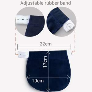 Cinturón elástico ajustable para maternidad, extensor de cintura de alta calidad y amigable con la piel, se adapta perfectamente al vientre - Product Image 6
