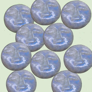 Haute qualité arc-en-ciel pierre de lune 16-18mm forme de coeur Cabochon en vrac pierres précieuses jour d'été fabrication de bijoux pierres précieuses en vrac pour unisexe - Product Image 3