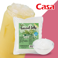 Nata de Coco Vietnamita HALAL, Cubos de Gelatina de Coco con Ingredientes para Té de Burbujas para Bebidas en Capas