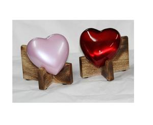 Urna de recuerdo de corazón para cenizas - Product Image 3