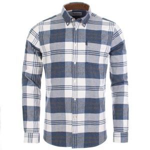 Meilleure qualité chemise pour hommes Bangladesh nouveau Design article à la mode col montant 100% coton flanelle tissu Anti-boulochage Animal - Product Image 1