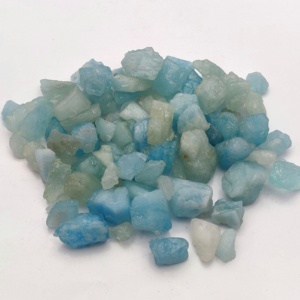 ขายส่งพลอยอความารีนคุณภาพดีพลอยหลวมธรรมชาติหยาบ - Product Image 1