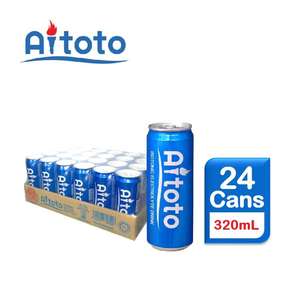 Boisson sportive électrolytique isotonique Aitoto sans sucre, non gazeuse, halal, 320 ml, boissons énergisantes en canette (en conserve), emballage 1 carton - Product Image 2