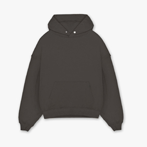 Vente en gros 100% coton sweat à capuche brodé en molleton unisexe poids lourd luxe satin de soie doublé logo imprimé de haute qualité pour l'hiver - Product Image 1