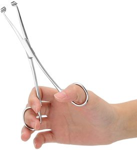 Pince chirurgicale de perçage pour le corps, outil de perçage, outils pour oreilles, lèvres, nombril, nez, langue, Septum, éponge en acier inoxydable, CE ISO - Product Image 4