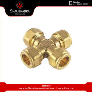 ข้อต่อทองเหลืองแบบสี่ทางสำหรับต่อท่อแก๊ส ผลิตตามสั่ง ขนาดตามต้องการ ด้วยเทคนิคการหล่อแบบกดขึ้นรูป สำหรับขายส่งและรับผลิตแบบ OEM - Product Image 4