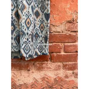 Tunique portefeuille en coton avec imprimé vintage pour femmes, vêtements de plage, style bohème, robe de plage, vente en gros - Product Image 2