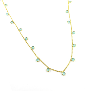 Haute qualité en laiton 4mm rond rubis à facettes pierres précieuses fantaisie lunette chaîne pour collier/bracelet faisant des composants de fabrication de bijoux - Product Image 4