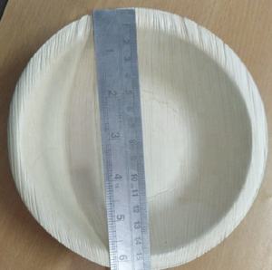 Cuencos y platos ecológicos con funda de hoja de areca, platos grabados orgánicamente para acampar, técnica respetuosa con el medio ambiente - Product Image 5