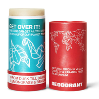 Yongjian personnalisé écologique carton pousser Kraft papier Tube rond ovale naturel déodorant bâton conteneurs pour emballage de parfum