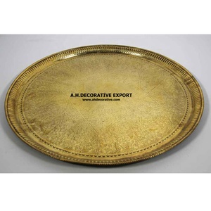 ออกแบบคลาสสิกโมร็อกโกทำด้วยมือให้บริการถาดสำหรับตกแต่งบ้านโมร็อกโกผลไม้ที่ให้บริการถาด - Product Image 3