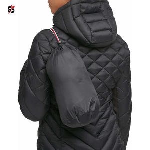 Ropa de invierno para mujer, chaquetas acolchadas cálidas, transpirables, ligeras, con logotipo personalizado, calidad Premium, ropa de moda para exteriores - Product Image 6