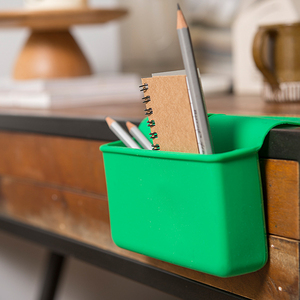 กระเป๋าเก็บตาข่ายกาวซิลิโคนคลาสสิกสีแดงเข้มสำหรับโต๊ะ - Product Image 3