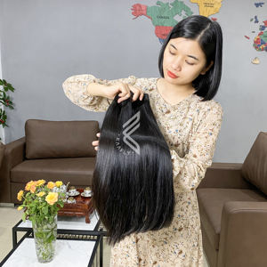 Super Double Drawn Cheveux Humains 100% Qualité Supérieure Cheveux Vierges Bruts Non Transformés Vietnamiens, Livraison Rapide à Lagos Nigeria - Product Image 1