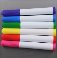 Ensemble de stylos marqueurs à pointe feutre non toxiques personnalisés avec logo promotionnel pour le dessin