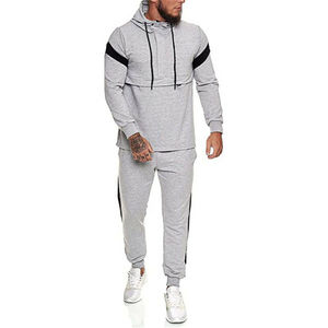 Traje de chándal de algodón con cremallera para hombre, chándal masculino para correr, con servicio OEM, fabricación de paquistaní - Product Image 2