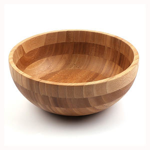 Tazón de madera de diseño elegante de tendencia superior, tazón para servir frutas y ensaladas, tazón para servidor de sopa, uso de catering para hoteles al precio más bajo - Product Image 1