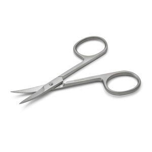 Ciseaux de manucure de qualité professionnelle OEM Ciseaux à ongles en acier inoxydable de qualité supérieure Lame courbée et tranchante Outil de beauté pour marque privée - Product Image 4