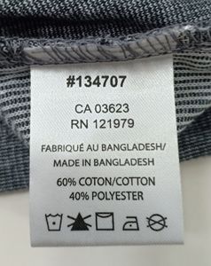 Camisetas de Algodón para Hombre de Primera Calidad, Marcas Originales, Lote de Excedentes de Bangladesh, Manga Corta, Cuello Redondo, Camiseta de Verano - Product Image 4