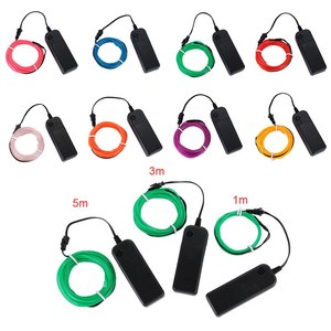 Câble lumineux LED fluo, Flexible et étanche, rvb, 1/3/5m, 3V - Product Image 2