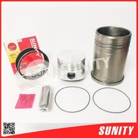 Kit de segments de piston pour moteur GA70 Sunity Diesel de Taïwan, construction métallique