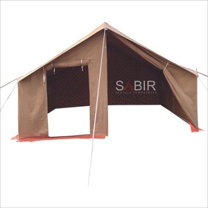 Tienda de lona de algodón para acampada familiar, tienda de campaña grande de estilo veraniego para acampada en el desierto, precio al por mayor, suministro de fábrica - Product Image 2