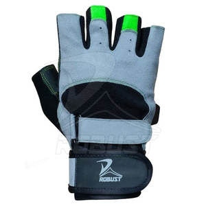 Guantes de Entrenamiento Unisex de Cuero y Neopreno de Alta Calidad ROBUST INDUSTRIES 2024, Servicio OEM, Logotipo Personalizable, Equipo de Fitness - Product Image 5
