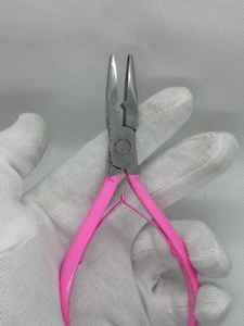 Juego de Pinzas de Acero Inoxidable de Grado Quirúrgico Obexa al por Mayor - Herramientas Profesionales para Extensiones de Cabello con Pinzas de Color Personalizado - Product Image 3