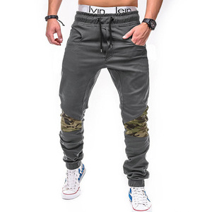 Pantalones de chándal deportivos para hombre, ropa para correr, de algodón, ajustada, para gimnasio - Product Image 5