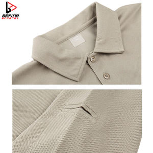 Camiseta personalizada para Hombre, Polos de Golf, Camisetas Para Hombre, Camisas Para Hombres, Polos de manga corta lisos y transpirables con botones - Product Image 6