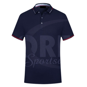 Nouvelle mode Offre Spéciale meilleur prix hommes polo couleur unie maille coton tricoté respirant polos - Product Image 3