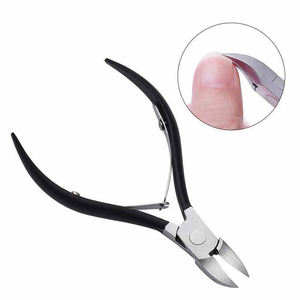 Pince à cuticules professionnelle en acier inoxydable, 2 pièces, coupe-cuticule de manucure en gros, coupe-peau morte - Product Image 6