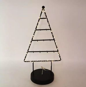 Bougeoir led argenté en forme d'arbre de mariage, bougeoir - Product Image 3