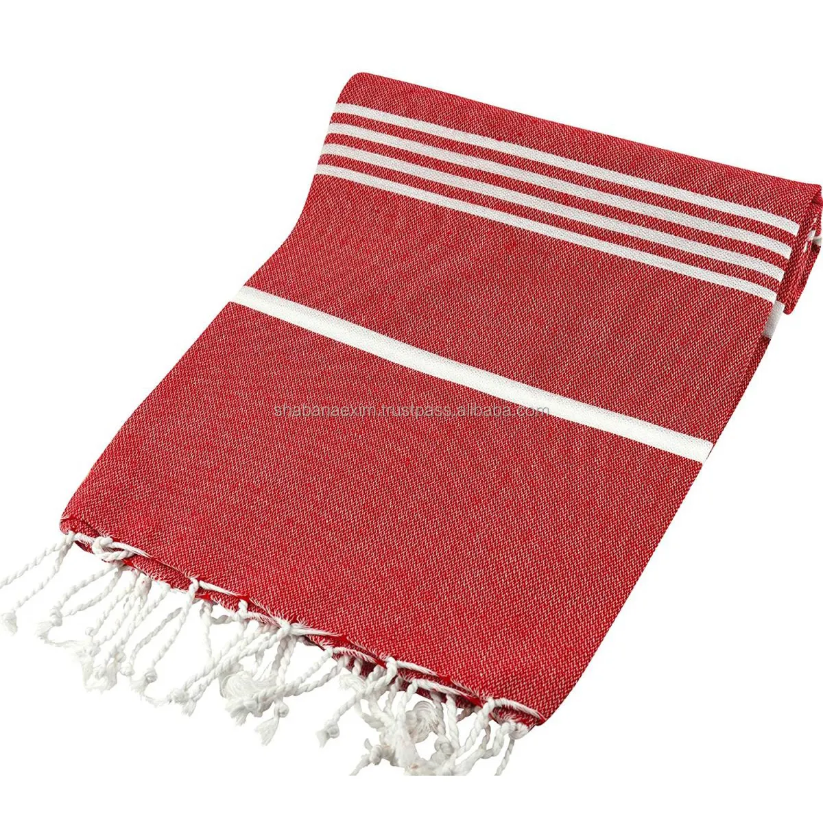 Fouta ผ้าขนหนูอาบน้ำ,ผ้าขนหนูอาบน้ำทำจากผ้าฝ้ายแท้ผลิตในอินเดีย