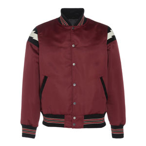 แจ็คเก็ตวาร์ซิตี้ผ้าซาตินแบบซับลิเมชั่น ปี 2026 / แจ็คเก็ตวาร์ซิตี้แบบบอมเบอร์ผ้าไหม - Product Image 3