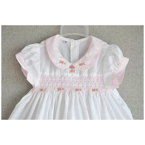Vestidos Vintage para niñas pequeñas de 2 a 7 años Vestido ahumado para Niñas para ocasiones especiales del fabricante Vietnam - Product Image 2