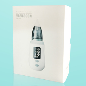Aspirador Nasal eléctrico para bebés con 3 ventosas ajustables, venta directa de fábrica - Product Image 2