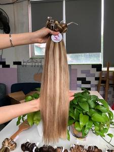 ผมต่อแบบชาวเรมีธรรมชาติสองชั้นแบบนุ่มคลื่นเวียดนามมัดผมสีสันสดใส - Product Image 3