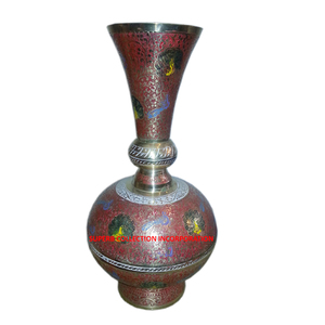 Floreros de sala de estar hechos a mano grabados de lujo para decoración del hogar Decoración interior y exterior - Product Image 1