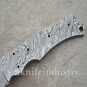 Couteau de chasse vierge en acier, de damas forgé à la main, utilisé dans l'industrie Sm, 9.6 pouces, (smk1999) - Product Image 4