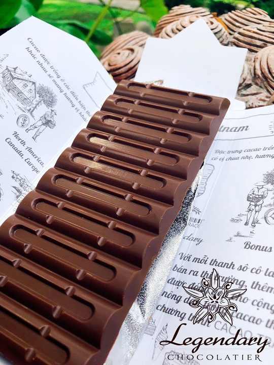 Unique Best Chocolate bar Single Origin 58% Pure Cacao Bittersweet Chocolate bar 80 Grams by Legendary 6 Years Experience
