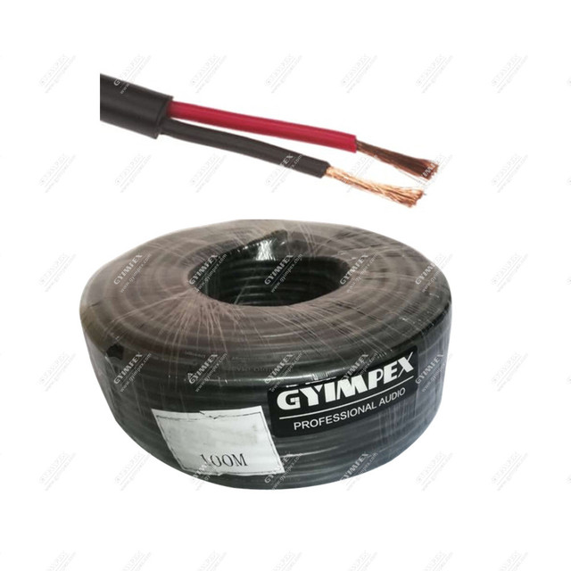 Touring Grade 2 Core 100meter/roll 2*4mm2 Professional Anti-pressure Outdoor Performance Speaker Cable