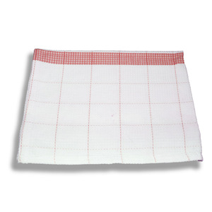 ผ้าเช็ดจานคอตตอนผ้าขนหนูชาดีไซน์ลายแถบแบบกำหนดเองผู้ผลิตในอินเดีย - Product Image 2