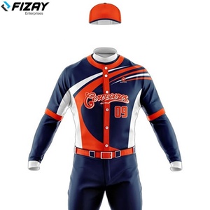 เซ็ตเสื้อเจอร์ซีย์เบสบอลและฟุตบอลอเมริกันออกแบบได้ตามต้องการด้วยเทคนิคการระเหิดชุดกีฬา - Product Image 5